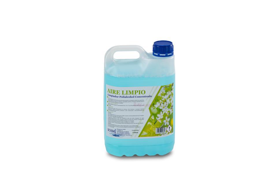 AIRE LIMPIO limpiador polialcohol concentrado 5L