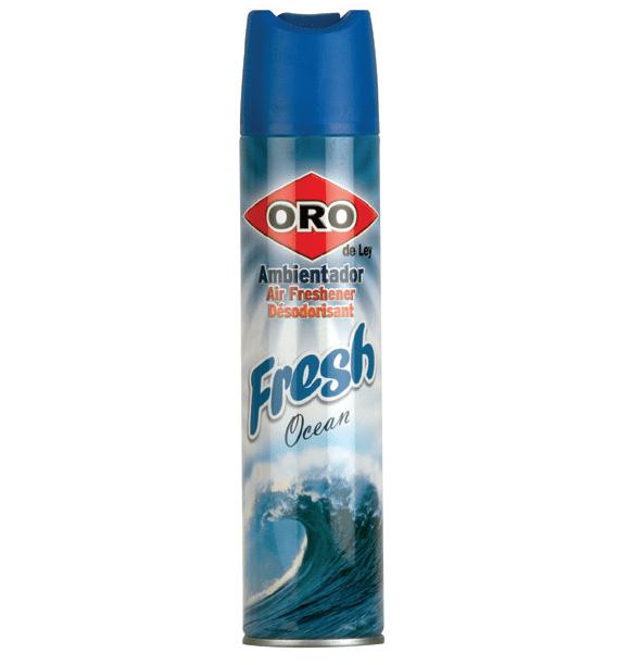 AMBIENTADOR SPRAY FRESH OCEAN ORO 405CC