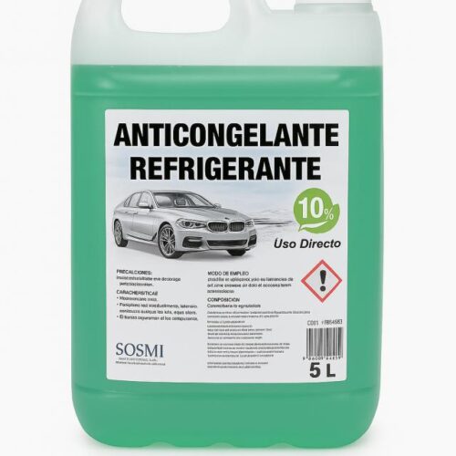 ANTICONGELANTE VERDE 10  5L