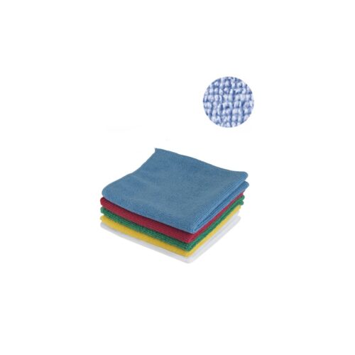 BAYETA MICROFIBRA 30X40 ROJA PACK 6U