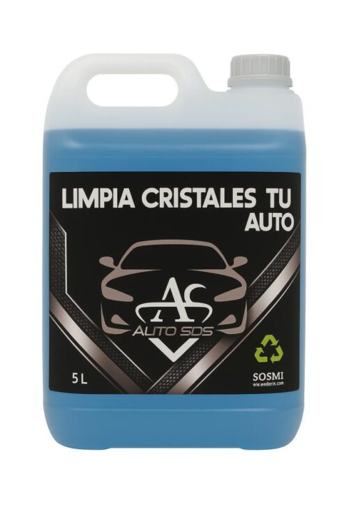 CRISTALES  limpiador de cristales auto  5L