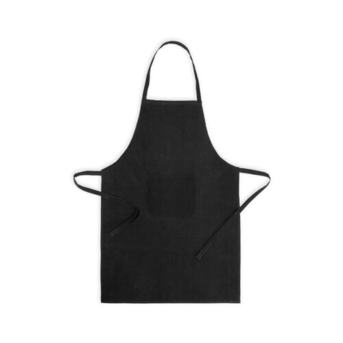 DELANTAL PETO COCINERO NEGRO