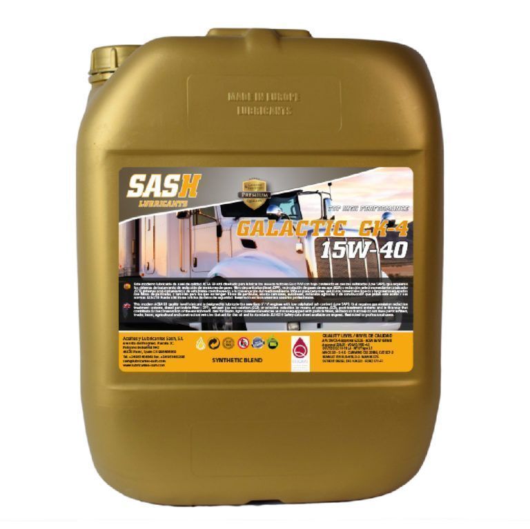 GALACTIC CK-4 15W40  aceite motor  208L