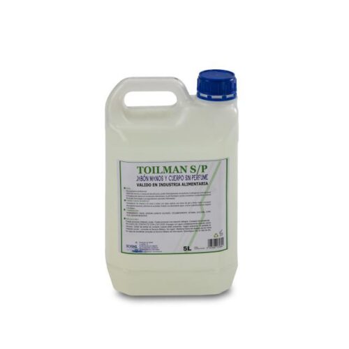 TOILMAN S/P  Jabon dermo azul sin perfume  5L