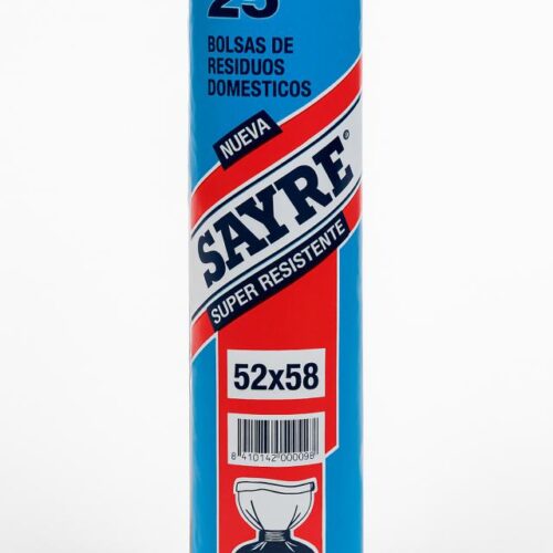 BOLSA BASURA HOGAR 52X60 NEGRA PREMIUM 25UDS