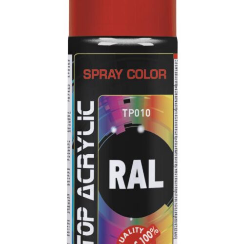SPRAY ESMALTE ACRILICO 100   negro mate  400ML