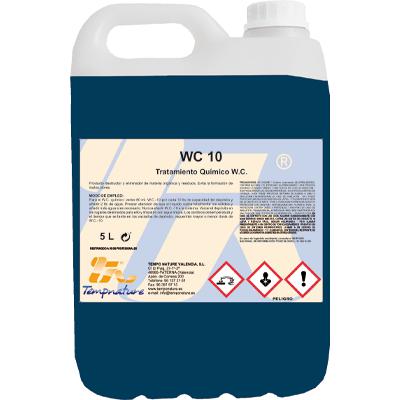WC 10  limpiador WC químico  5L