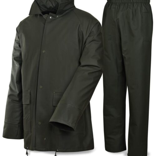 Traje de agua PU/PVC/PES verde 300 g